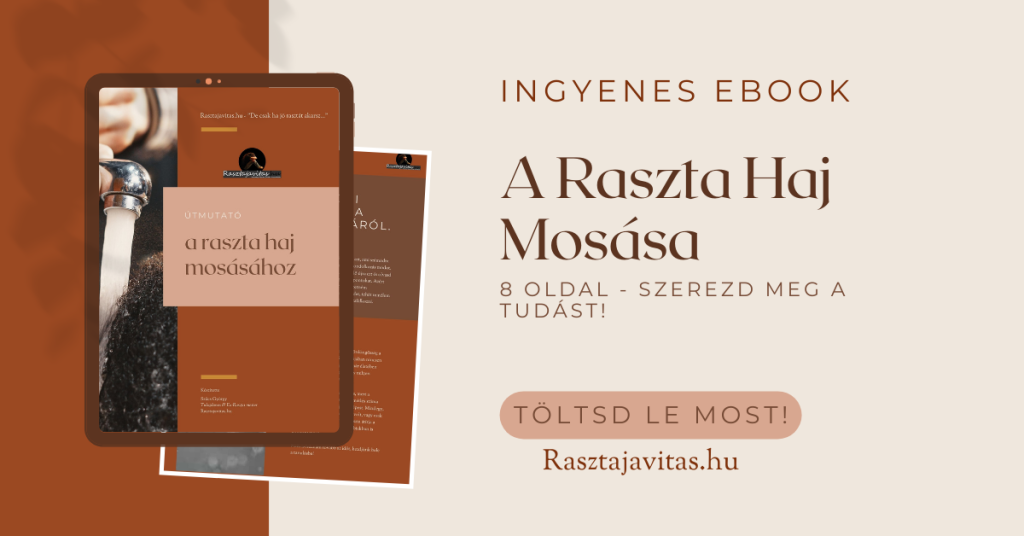 raszta haj mosása